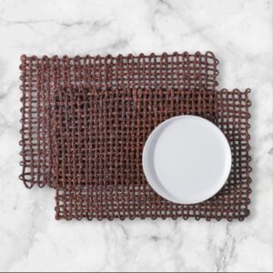 Sabai Grass Mesh Table Mats - Set of 2