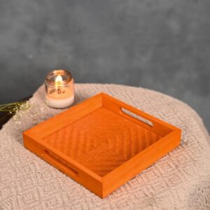 Handcrafted Bamboo Serving Tray