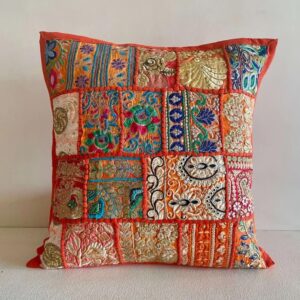 Vibrant Kambadiya Cushion Covers