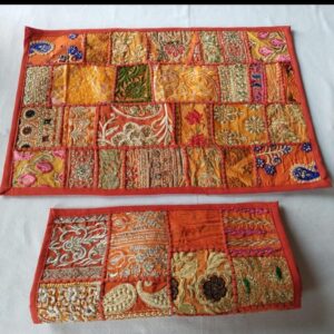 Unique Kambadiya Patchwork Pillow Covers