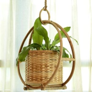 Rattan Hanging Planter/Table Planter